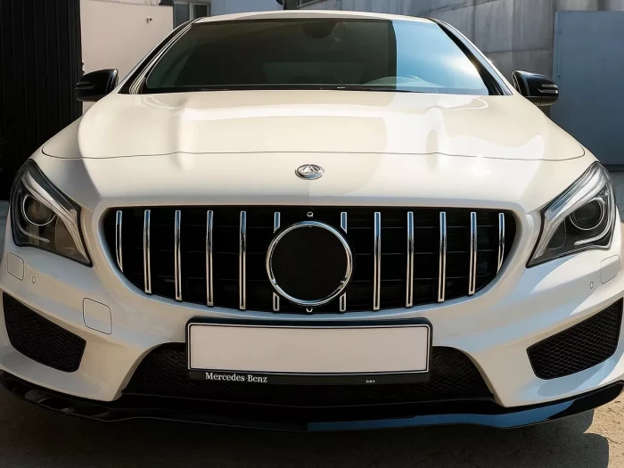 Решітка Mercedes CLA C117 (13-16) - GT Chrome 4