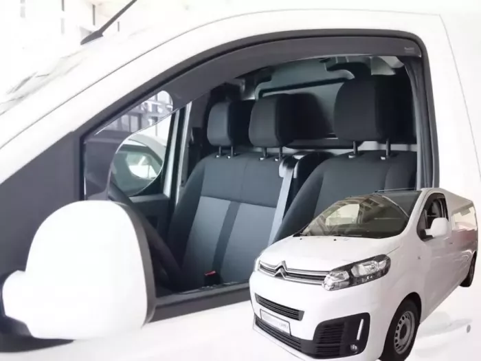 Дефлектори вікон Citroen Jumpy III (17-) - Heko (вставні) 4