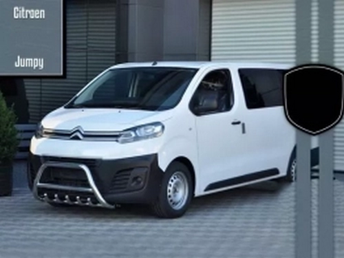 Кенгурятник Opel Vivaro C (19-) - з грилем 4