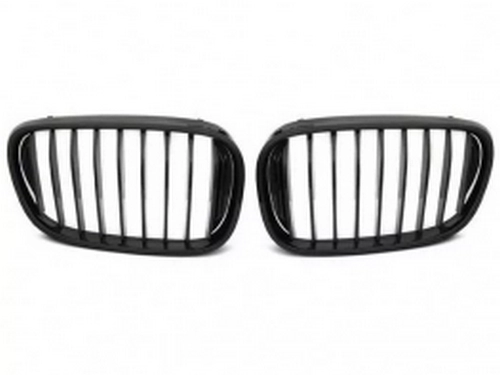 Решётка BMW 7 G11 / G12 (15-19) - одинарные рёбра (глянцевая) 1