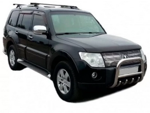 Кенгурятник Mitsubishi Pajero Wagon IV (06-21) - низький 2