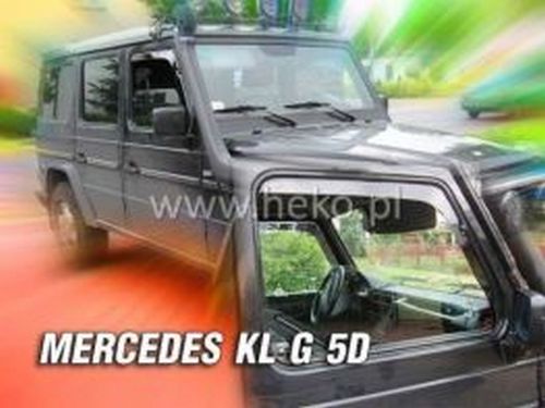 Дефлекторы окон Mercedes G W463 (90-18) 5D - Heko (вставные) 4