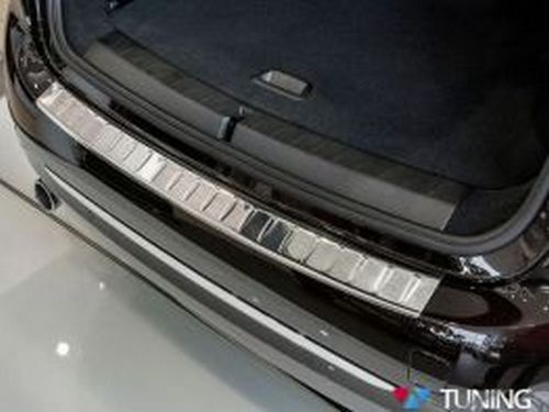 Накладка на бампер BMW 2 Gran Tourer F46 (15-/20-) - стальная 2