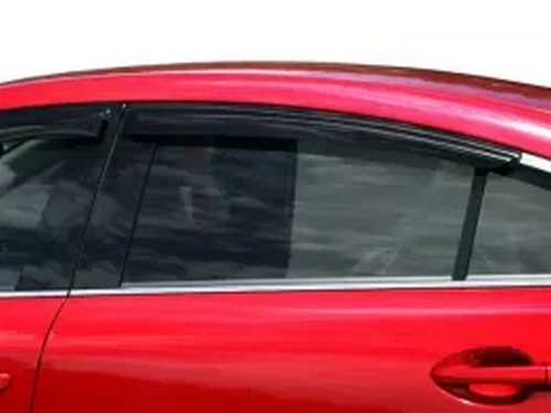Дефлекторы окон Mazda 6 III (GJ; 12-) Седан - Hic (накладные) 3