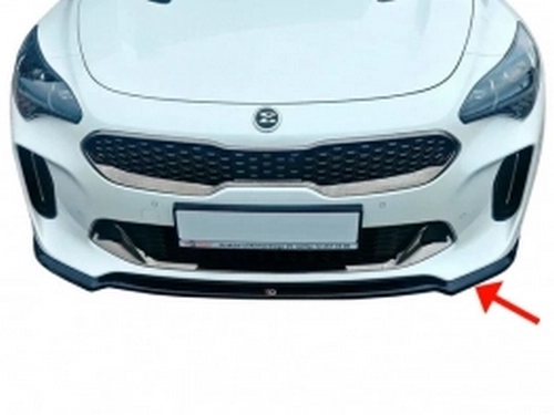 Спліттер передній Kia Stinger GT (18-) - V1