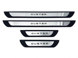 Накладки на пороги Dacia Duster II (HM; 18-) - Nitto (Edition серія)