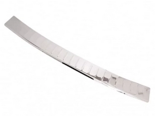 Накладка на задній бампер VW Touran II (5T; 15-/20-) - Nitto (хром) 1
