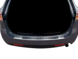 Накладка на задний бампер Mazda 6 II (GH; 07-12) Универсал - Avisa