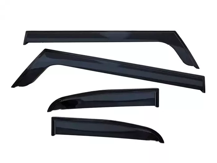 Дефлектори вікон Toyota FJ Cruiser (06-22) - Hawk (накладні) 2