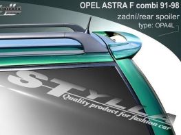 Спойлер над стеклом OPEL Astra F (91-98) Combi