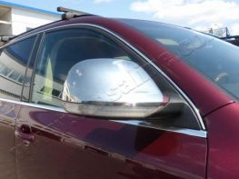 Хром накладки на зеркала VW Touareg I (06-10) рестайлинг