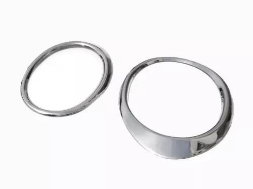 Хром накладки на протитуманки VW Jetta A6 (11-14) 2
