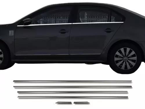 Хром нижні молдинги вікон VW Jetta A6 (11-18) 1