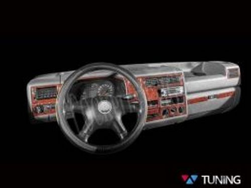 Накладки на панель приборов VW T4 (1996-1998) дерево 2