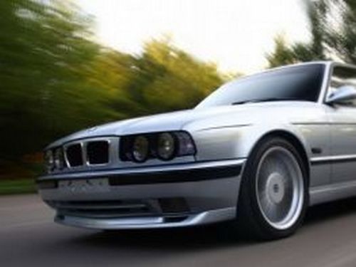 Юбка передняя BMW E34 - накладка M-Tech стиль на бампер 1