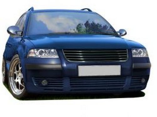 Решётка радиатора VW Passat B5 (3BG; 01-05) - хром 4