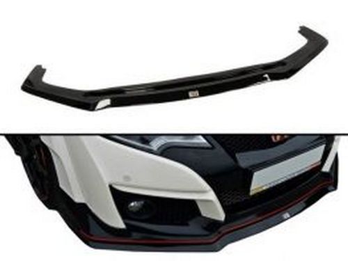 Передній спліттер V.2 Honda Civic 9 Type R (15-)