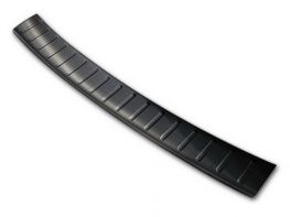 Накладка на задний бампер Nissan Leaf II (ZE1; 18-) - Avisa (чёрная)