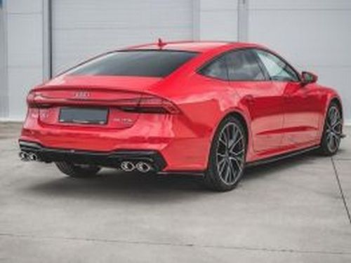 Диффузор задний с имитаторами насадок Audi A7 C8 S-Line (18-) 2