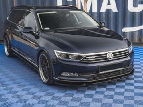 Спліттер передній VW Passat B8 (15-19) - V1 3