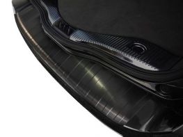 Накладка на задний бампер Ford Mondeo Mk5 (14-22) Turnier - Avisa (чёрная)