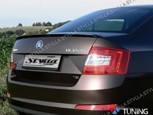 Лип спойлер SKODA Octavia A7 (13-) Sedan / Liftback 1