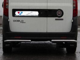 Задние углы бампера Fiat Doblo II (10-22) - трубки