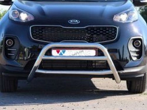 Кенгурятник с двумя перемычками KIA Sportage IV (2016+) 1