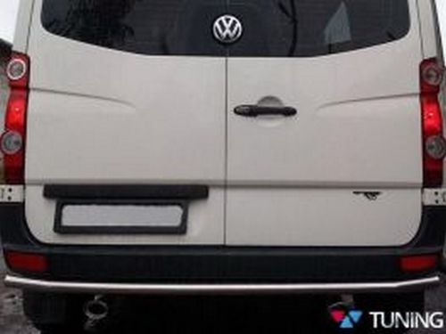 Защита заднего бампера VW Crafter I (06-16) - труба прямая 1