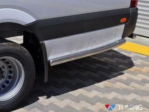 Задні бічні труби VW Crafter I (06-16) - прямі