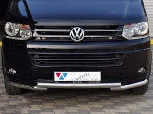 Защита переднего бампера VOLKSWAGEN T5+ - GREYDER