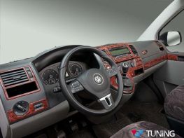 Накладки на торпедо VW T5+ (10-15) рестайлинг