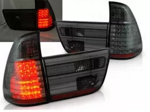 Фонари задние BMW X5 E53 (00-03) - светодиодные дымчатые 1