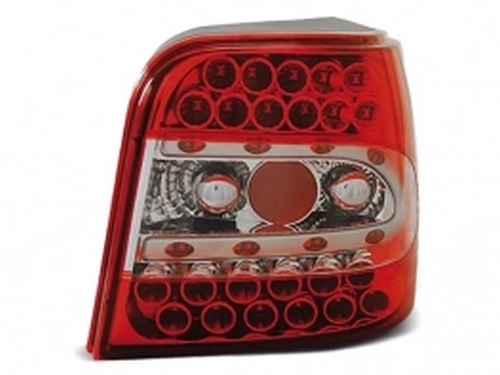 Фонари задние красные VW Golf IV (97-03) Hatchback - LED 2