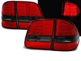 Задні ліхтарі Mercedes E W210 (95-02) Універсал - діодні (червоно-димчасті)