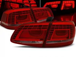 Ліхтарі задні VW Passat B7 (11-15) Sedan - Led червоно-білі