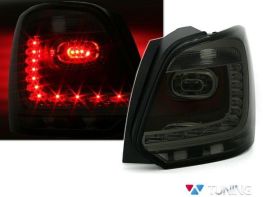 Дымчатые фонари задние VW Polo V 6R (диодные) 1