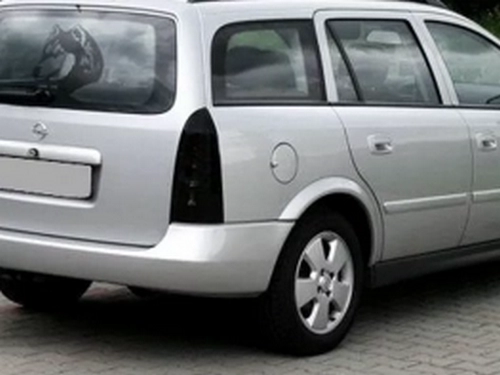 Фонари задние Opel Astra G (97-04) Универсал - чёрные 3