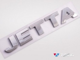 Хром надпись JETTA  - VW Jetta A6 (2011-2014) 3