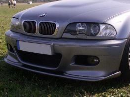 Накладка переднего бампера BMW E46 - M3 стиль