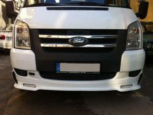 Юбка передняя FORD Transit (2006-) - с диодами