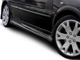 Накладки на пороги OPEL Astra G 3D Hb, Coupe, Cabrio "MAXTON"