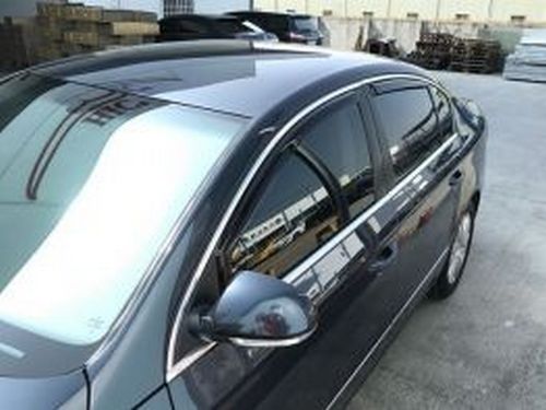Дефлектори вікон VW Passat B6/B7 (05-15) Sedan - Hic (вставні) 2