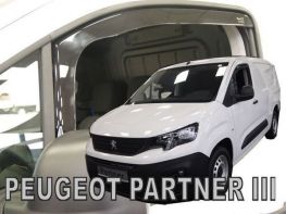 Дефлекторы окон Peugeot Partner III / Rifter (18-) - Heko (вставные)