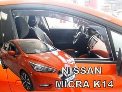 Дефлекторы окон Nissan Micra V (K14; 17-) - Heko (вставные) 3