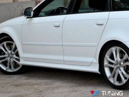 Накладки на пороги AUDI A3 8P Sportback - S3 1