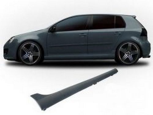 Накладки на пороги боковые VW Golf 5 5D HB - GTI стиль 1