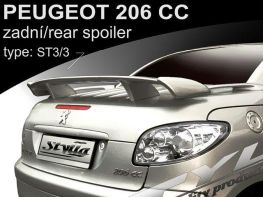 Спойлер багажника PEUGEOT 206 CC ST3/3