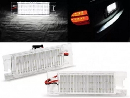 Подсветка заднего номера Opel Astra H (04-14) - LED 1