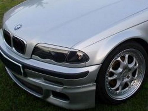 Реснички на фары BMW E46 (1998-2003) прямые